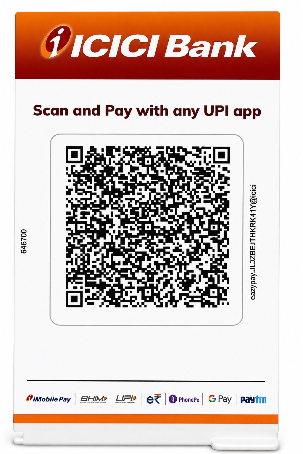 UPI QR Code for Donation
